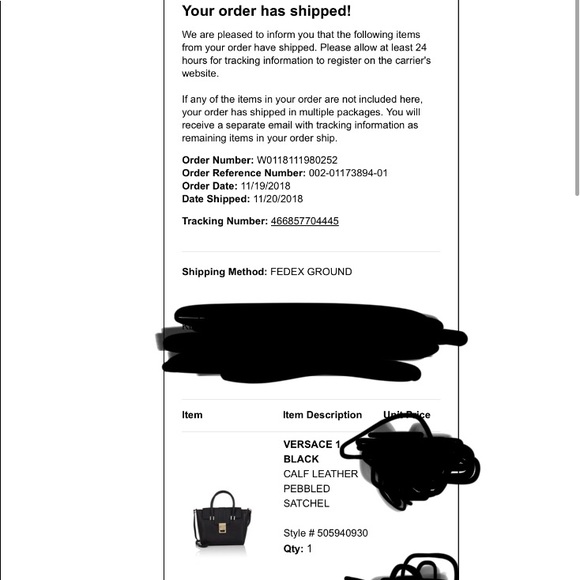 🔴 sold🔴 Versace black leather satchel NWT - Picture 8 of 8